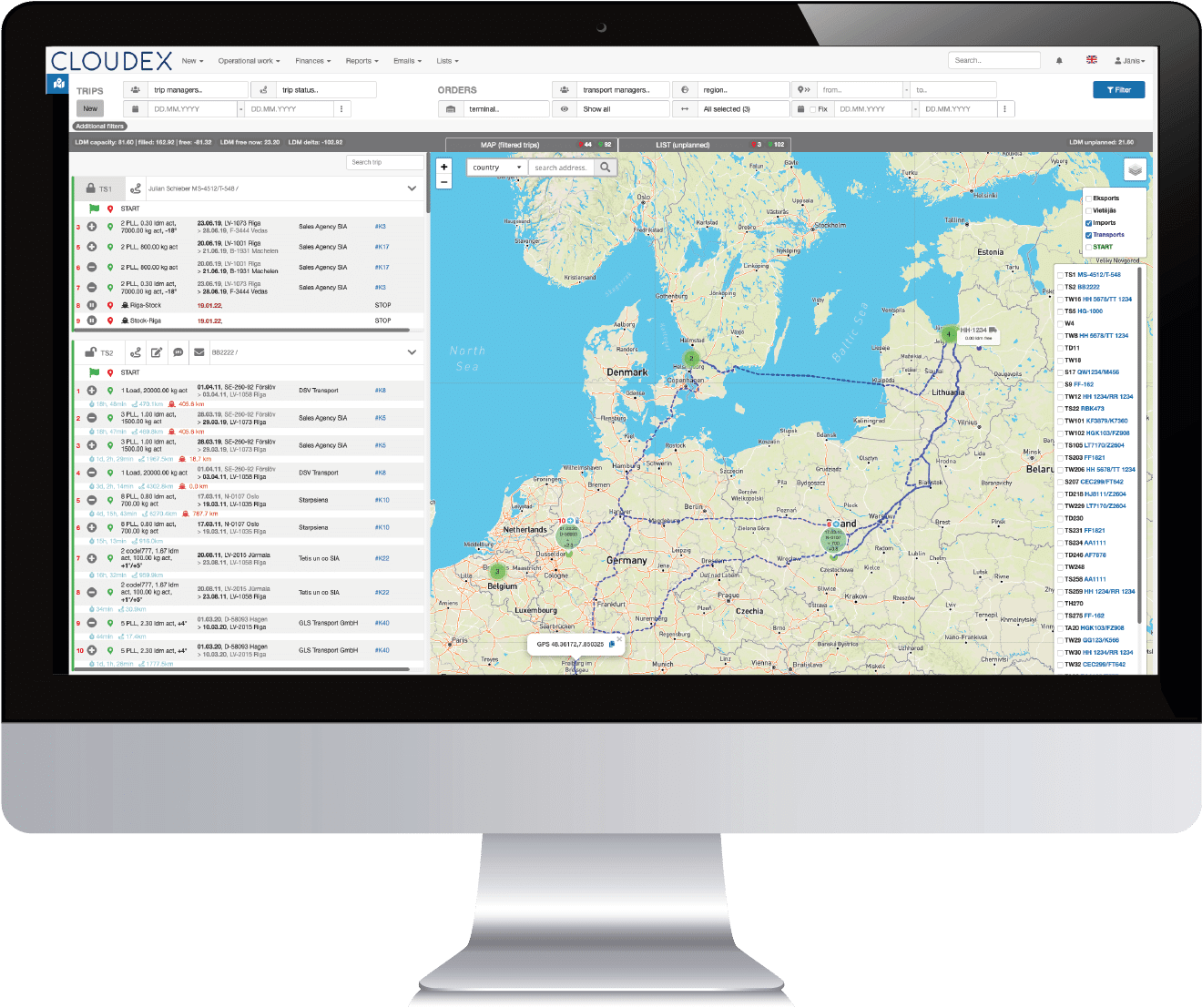 CLOUDEX | Transport Management Software | Freight Management Software | Freight Transport Software | Transport CRM Software | TMS